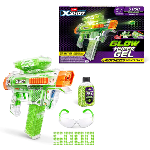 X-shot Pistola Lanza Hyper Gel Lumineux 5000