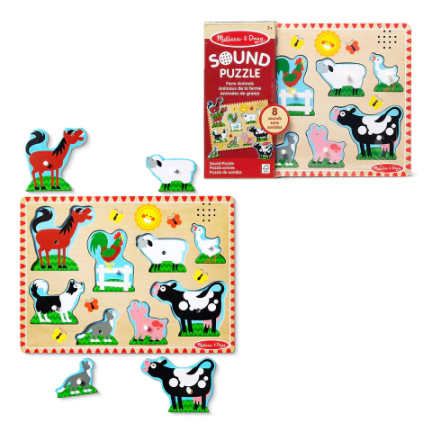 Melissa & Doug Rompecabezas Didactico C/Sonido - comprar online