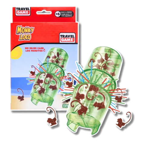 Juego De Mesa Monky Loco Travel Game