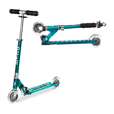 Monopatín Micro Mobility Sprite Led Petrol Stripe