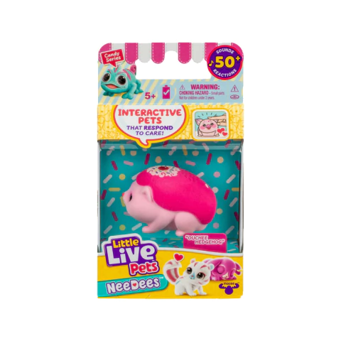 Little Live Pets Needees Mascota Interactiva Con Sonido Y Color Variado - tienda online