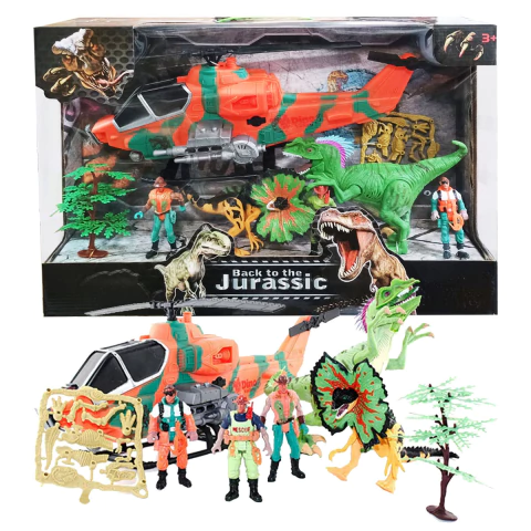 Dinosaurios Playset Back To The Jurassic Grande Velociraptor - comprar online