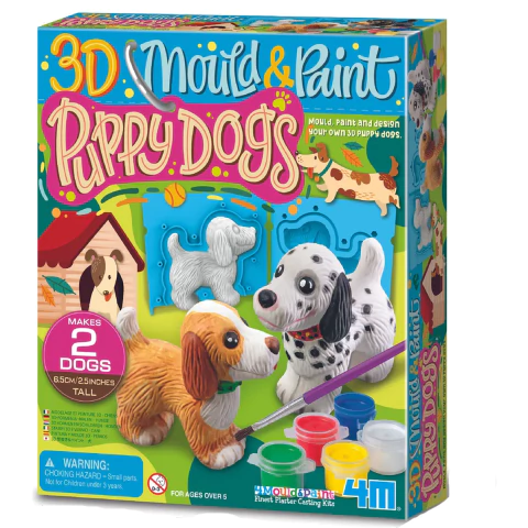 Kit Moldes y Pintura 3D Puppy Dogs - comprar online