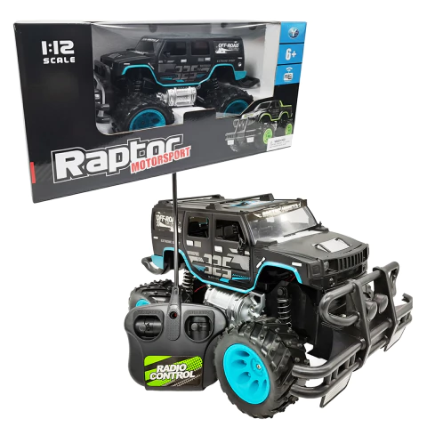 Camioneta 4x4 Raptor Motorsport A Radio Control 1:12 Usb - Collage Kids