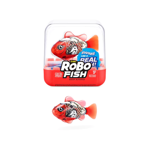 Robo Alive Pez Robotico Naranja Y Negro - comprar online