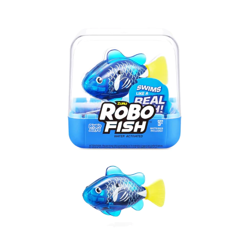 Robo Alive Pez Robotico Azul Obscuro - comprar online