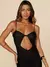Vestido Saona Tule Preto - comprar online