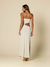 Vestido Capri Tule - Off White na internet