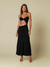 Vestido Kailua Longo Tule Preto - buy online