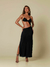 Vestido Kailua Longo Tule Preto - online store