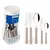 FAQUEIRO INOX TRAMONTINA LEME POTE 20PC PRETO na internet