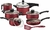 JOGO PANELAS TRAMONTINA PARIS 7pcs VERMELHO