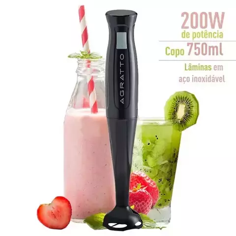 MIXER AGRATTO 200W - COPO 700ml - comprar online