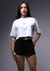 RULES - Cropped Branco - comprar online