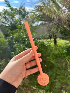 Bomba de Chimarrão Inox Colorida Fosca Sem Rosca Diversas Cores