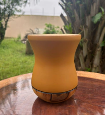 Imagem do Cuia Bicolor Fosca Para Chimarrão em Madeira Diversas Cores