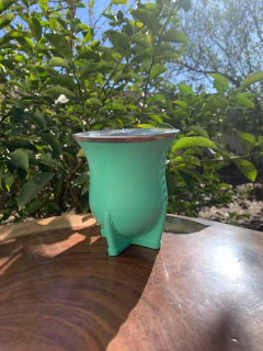 Cuia de Chimarrão Porongo Torpedo Bocal Inox Colorida + Tapa Erva na internet