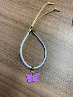 Pulseira / Schoker para cuia de chimarrão VIP Borboleta Primavera - loja online