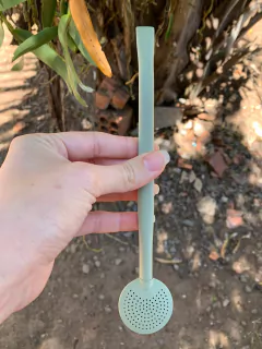 Bomba de Chimarrão Inox Colorida Fosca Sem Rosca Diversas Cores