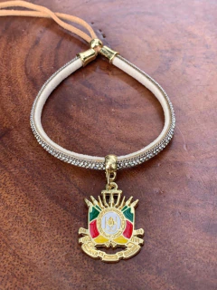 Pulseira / Schoker para cuia de chimarrão VIP Cristal