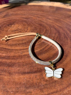 Pulseira / Schoker para cuia de chimarrão VIP Borboleta Primavera na internet