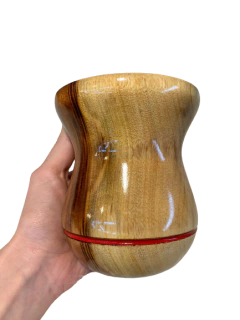 Cuia em Madeira Para Chimarrão Line Diversas Cores - loja online