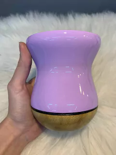 10 X Cuia Bicolor Fosca Para Chimarrão em Madeira GRAVADA Diversas Cores - InemoChimas