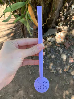 Bomba de Chimarrão Inox Colorida Fosca Sem Rosca Diversas Cores - comprar online