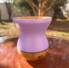 Cuia Bicolor Fosca Para Chimarrão em Madeira Diversas Cores na internet