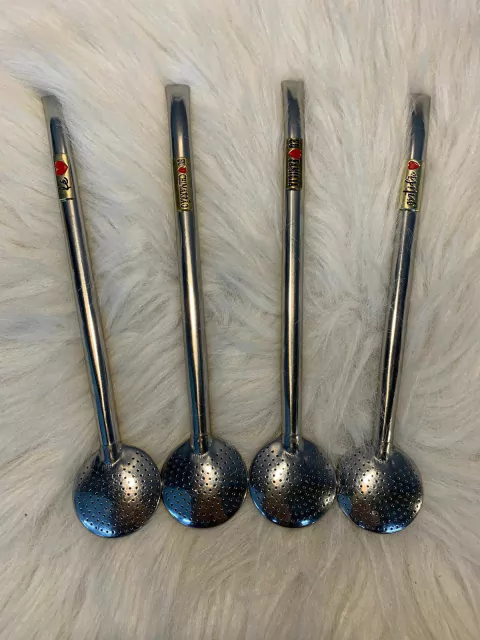 Bomba de Chimarrão Com Aplique Sem Rosca Diversas Modelos - comprar online