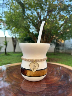 Pulseira / Schoker para cuia de chimarrão VIP Cristal