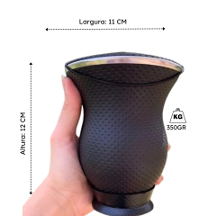 Cuia Colorida de Porongo Revestida em Material Sintético - InemoChimas
