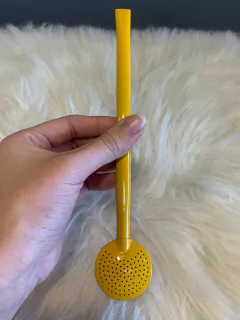 Bomba de Chimarrão Inox Colorida Sem Rosca Diversas Cores - InemoChimas