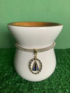 Pulseira / Schoker para cuia de chimarrão VIP Cristal