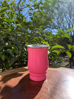 Cuia Copo Para Tereré Colorida em Alumínio Diversas Cores na internet