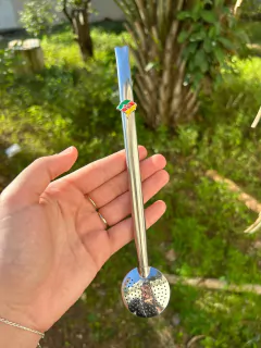 Imagem do Bomba de Chimarrão Com Aplique Sem Rosca Diversas Modelos