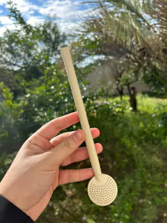 Bomba de Chimarrão Inox Colorida Fosca Sem Rosca Diversas Cores - InemoChimas