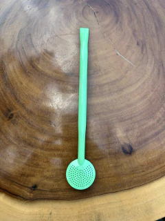 Bomba de Chimarrão Inox Colorida Sem Rosca Diversas Cores