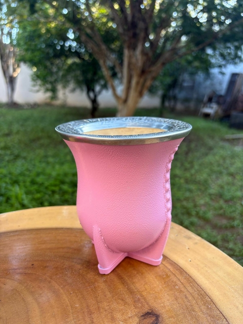 Cuia de Chimarrão Porongo Torpedo Bocal Inox Colorida - comprar online