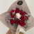 Ramo de 12 Rosas rojas + 1 blanca con gipsofilia
