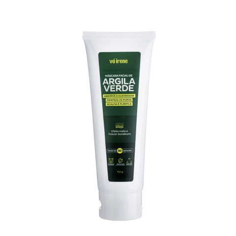 Máscara Facial de Argila Verde Vó Irene – 150g - comprar online