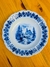 Prato fundo de porcelana alemã da manufatura Arzberg - Castelo e Rio