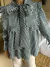 Blusa Isabel Rayas Verdes - Deluem