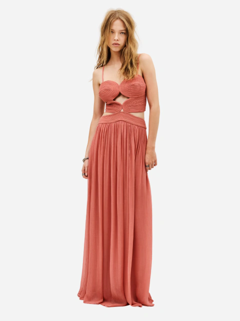Vestido Wira Coral - Bash