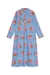 Vestido Kurta largo Arabesque Flower Light Blue - Lisa Corti en internet