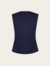 Chaleco lino Azul - Deluem - tienda online