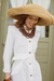 Vestido La Toscana Blanco - Deluem en internet
