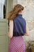 Blusa Lino Azul - Deluem - Le Flair