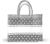 Bolso Monogram "Family Gang", Blanco - Leslie Sulman - comprar online