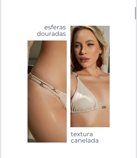 Biquíni texturizado Off- Esfera